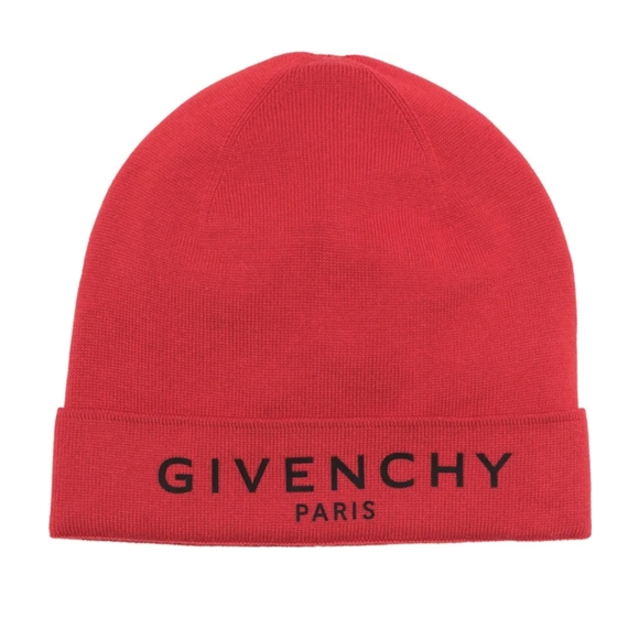 🔥HP🔥Givenchy Cuffed Logo Beanie